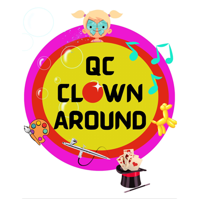 q c clown around