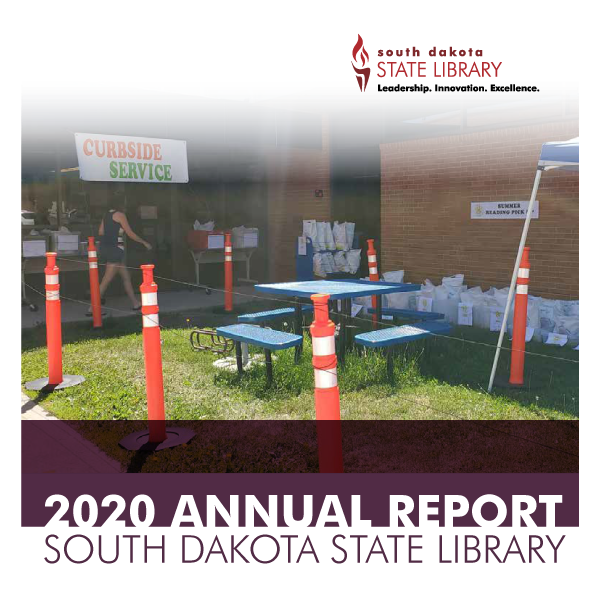 South Dakota State Library Annual Report 2020 cover