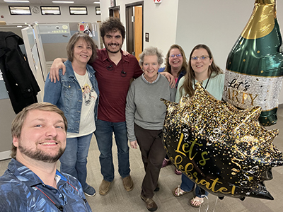 Lynette’s final day in the office