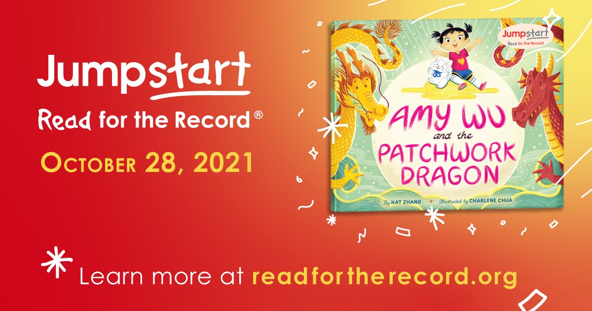 jump start read for the record october 28 2021 amy wu and the patchwork dragon learn more at read for the record dot org