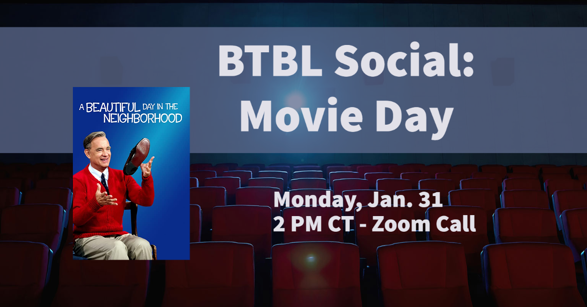 South Dakota Braille and Talking Book social movie day  on Monday January 31 @ 2pm CST