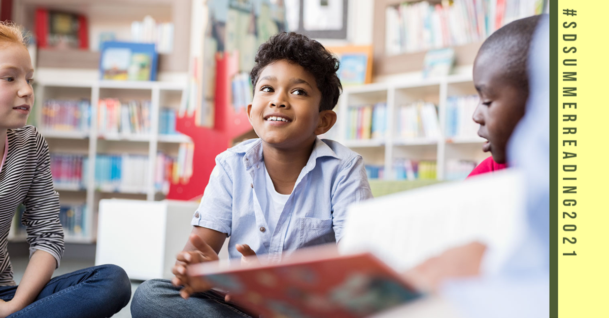 hashtag s d summer reading 2021 photo feature kids with books