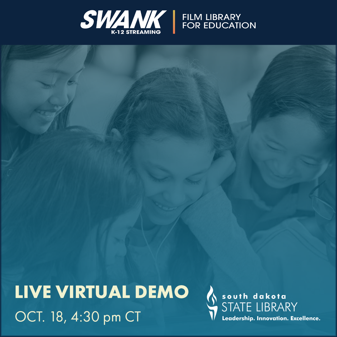 swank live virtual demo. october 18. 4:30 pm CST