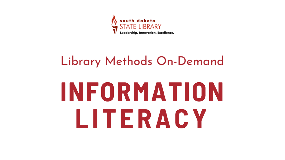 library methods on demand information literacy