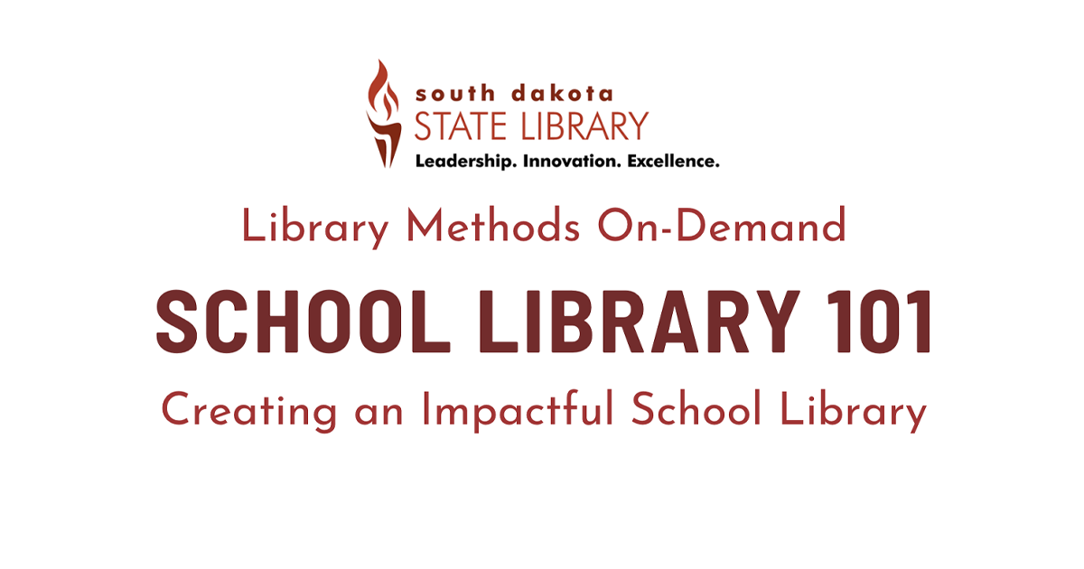 library methods on demand school library 101