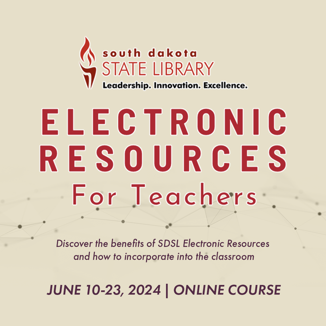 electronic resources for teachers  June 10-12 2024 online course