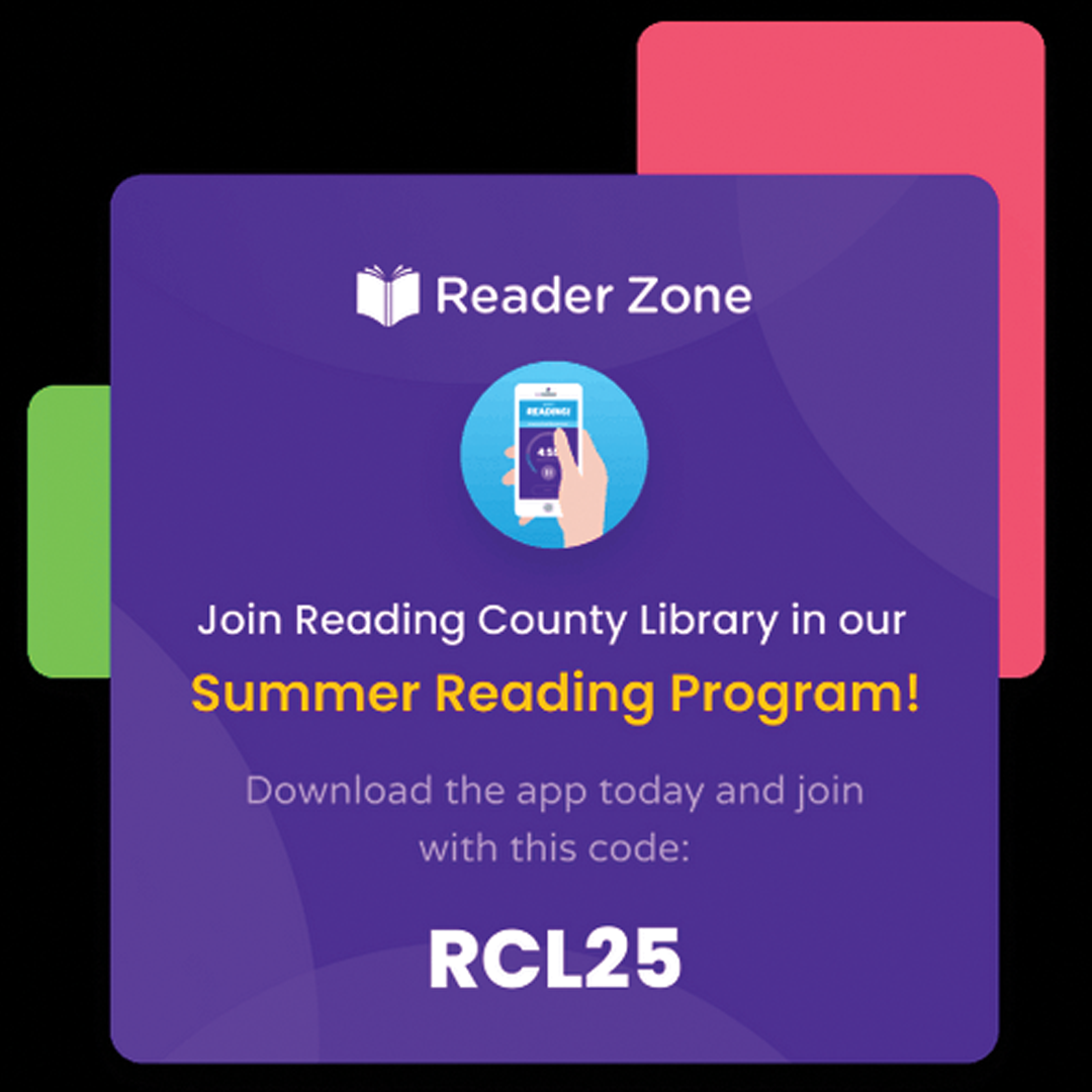 Download ReaderZone App to join Summer Reading Program