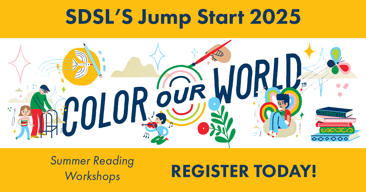 jump start 2025 color our world summer reading workshops register today