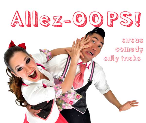allez oops circus comedy silly tricks