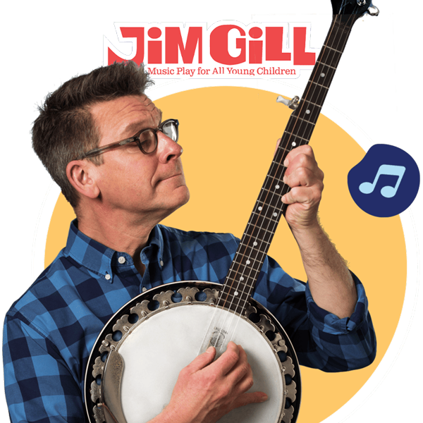 jim gill with banjo