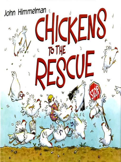 book cover of chickens on road and stop sign