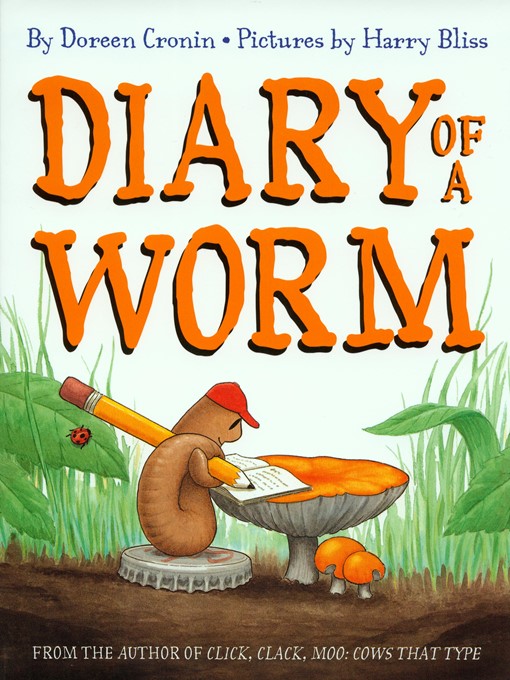 book cover of Diary of a Worm 