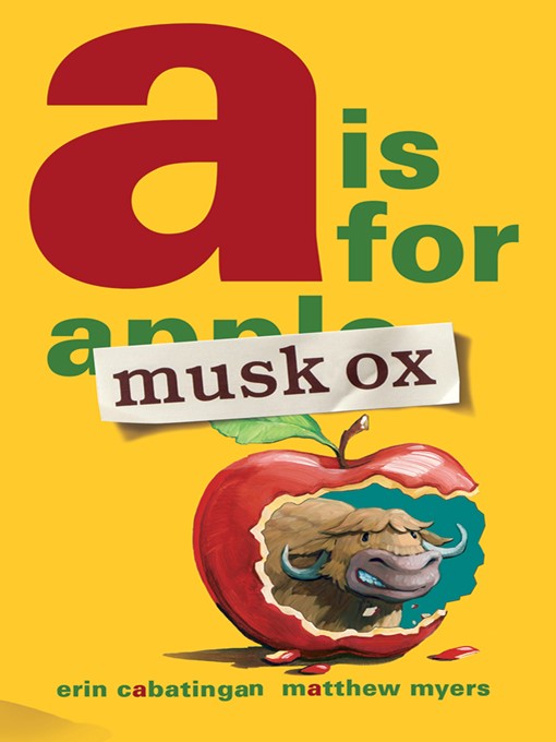 book cover of A is for Musk Ox