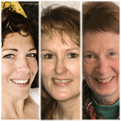 photo of three women, alissa adams, brenda hemmelman, nina mentzel
