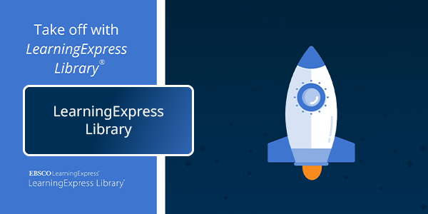 Learning Express Library button
