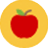 icon for world book early world of learning, happy face earth