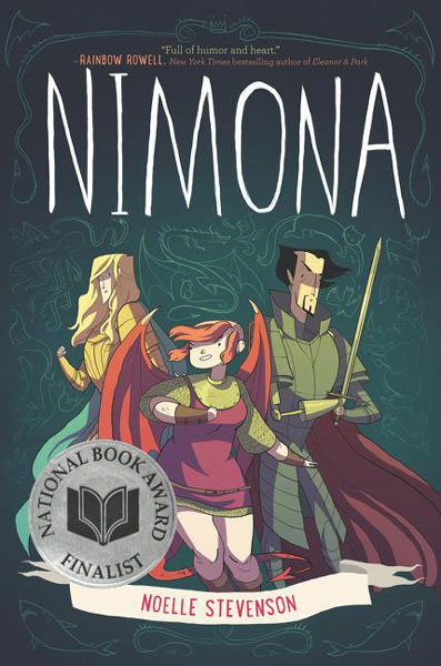 book cover of Nimona	 