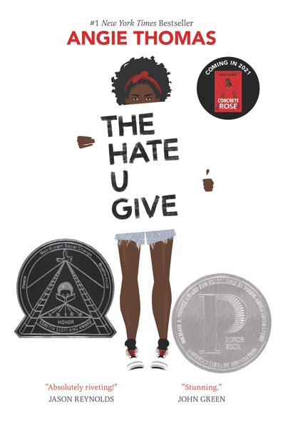 book cover of The Hate U Give 