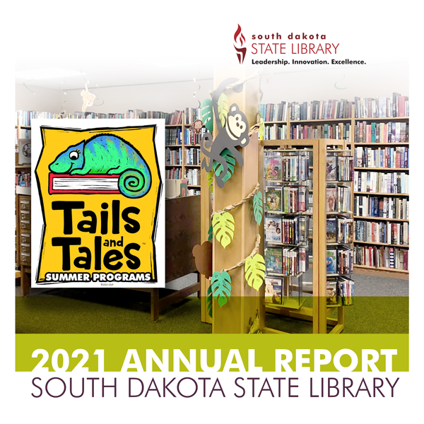South Dakota State Library Annual Report 2021 cover