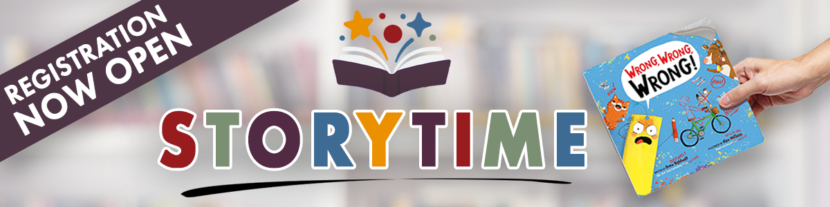 Registration Now Open for Stroy Time South Dakota. Link.